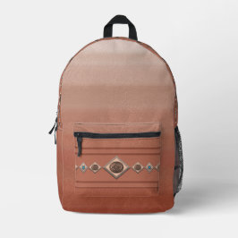 Südwest Sandstone Canyon mit Coppery Conchos Bedruckter Rucksack
