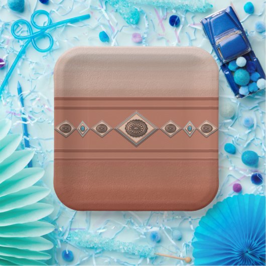 Südwest Sandstone Canyon Pappteller (Party)