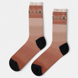 Südwest Sandstone Canyon Pattern Socken