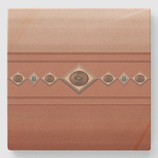 Südwest Sandstone Canyon Steinuntersetzer (Vorderseite)