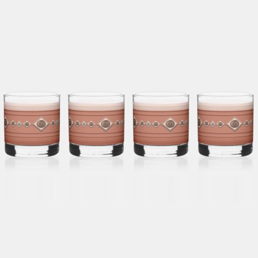 Südwest Sandstone Canyon und Conchos Whiskyglas (Hinten)