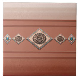 Südwest Sandstone Canyon und Coppery Conchos Fliese