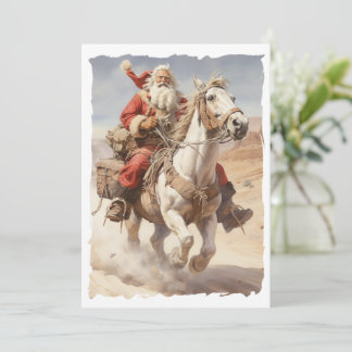 Südwest Santa Claus Weihnachtsfahrt Feiertagskarte