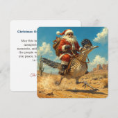 Südwest Santa Roadrunner Weihnachten (Vorne/Hinten)