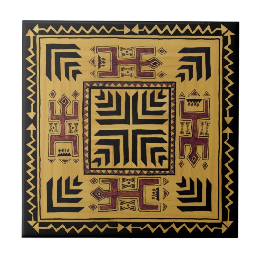 Südwest-Schamanenritual Fliese (Vorderseite)