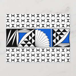 Südwest Sonnenaufgang Blue Holiday Postcard Feiertagspostkarte