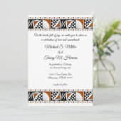 Südwest-Sonnenaufgang Einladung (Stehend Vorderseite)