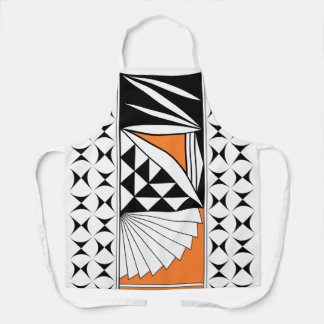 Südwest-Sonnenaufgang in Orange Schürze