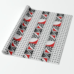 Südwest Sonnenaufgang in Red Gift Wrap Geschenkpapier