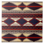 Südwest-Stammeskunst Fliese (Vorderseite)