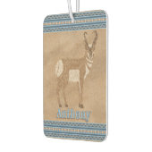 Südwest Stehend Pronghorn Antelope Personalisiert Autolufterfrischer (Links)