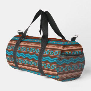 Südwest-Stil geometrisches Cameron-Gorge-Design Duffle Bag