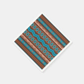 Südwest-Stil geometrisches Cameron-Gorge-Design Serviette (Ecke)