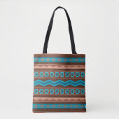 Südwest-Stil geometrisches Cameron-Gorge-Design Tasche (Vorderseite)