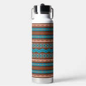Südwest-Stil geometrisches Cameron-Gorge-Design Trinkflasche (Vorderseite)