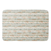 Südwest Stripes Tribal Boho Badematte (Vorderseite)