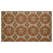 Südwest Sun Mandala Batik, Rust & Brown Stoff (Fat Quarter (45,7 x 55,9 cm))