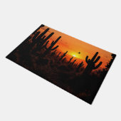 Südwest Sunset Arizona Doormat Fußmatte (Schrägansicht)
