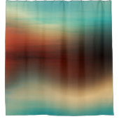 Südwest Sunset Duschvorhang (Vorderseite)