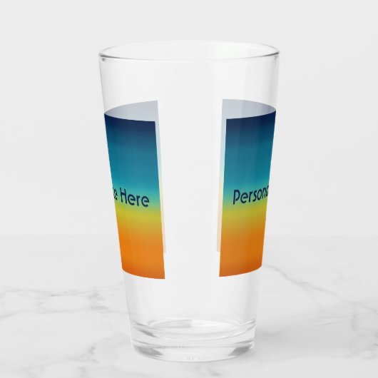 Südwest Sunset Monogram Glas (Links)