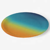 Südwest Sunset Pappteller (Schrägansicht)