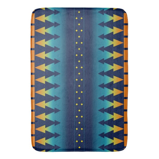 Südwest Sunset Pines Badematte (Vorderseite Vertikal)