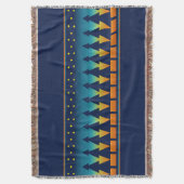 Südwest Sunset Pines Blue Decke (Vorderseite Vertikal)