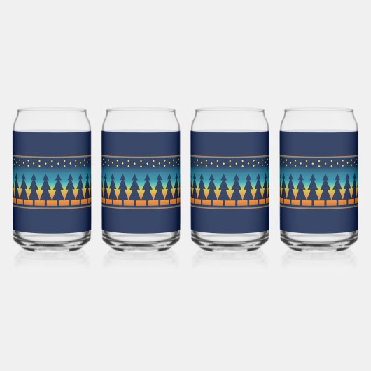 Südwest Sunset Pines Blue Dosenglas (Vorderseite)