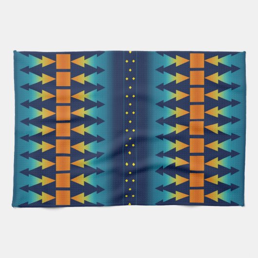 Südwest Sunset Pines Geschirrtuch (Horizontal)