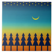 Südwest Sunset Pines Moon Fliese (Vorderseite)