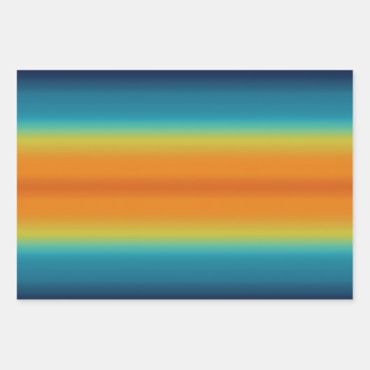 Südwest Sunset Pines Moon Geschenkpapier Set (Vorderseite 3)