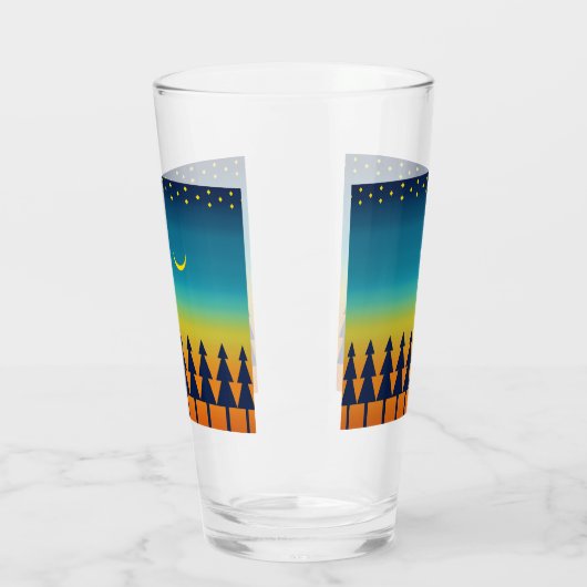 Südwest Sunset Pines Moon Glas (Links)