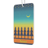 Südwest Sunset Pines Moon Personalisiert Autolufterfrischer (Links)