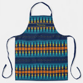 Südwest Sunset Pines & Starry Sky Geometric Schürze (Vorderseite)