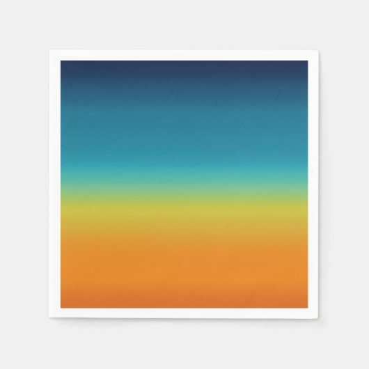 Südwest Sunset Serviette (Vorderseite)