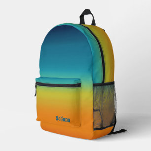 Südwest Sunset Sky Colors Personalisiert Bedruckter Rucksack