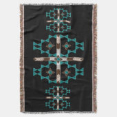 Südwest Symmetry Throw Blanket Decke (Vorderseite Vertikal)