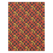 Südwest-Tancing Kokopelli Muster Tischdecke (Vorderseite)