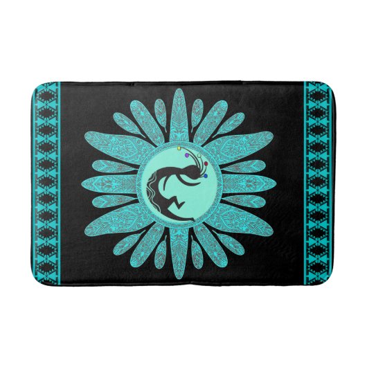 Südwest-Tancing Kokopellis Badematte (Vorderseite)