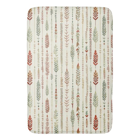 Südwest Terra Cotta Boho Badematte (Vorderseite Vertikal)