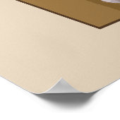 Südwest Terra Cotta Wind Chime Still Life Poster (Ecke)