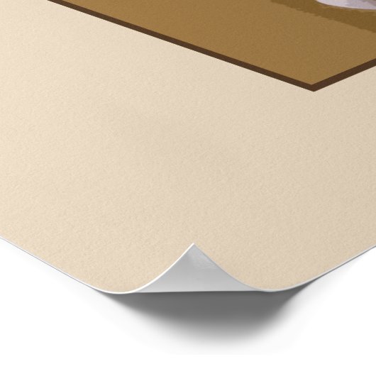 Südwest Terra Cotta Wind Chime Still Life Poster (Ecke)