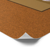 Südwest Terra Cotta Wind Chime Still Life Poster (Ecke)