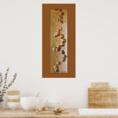 Südwest Terra Cotta Wind Chime Still Life Poster (Küche)