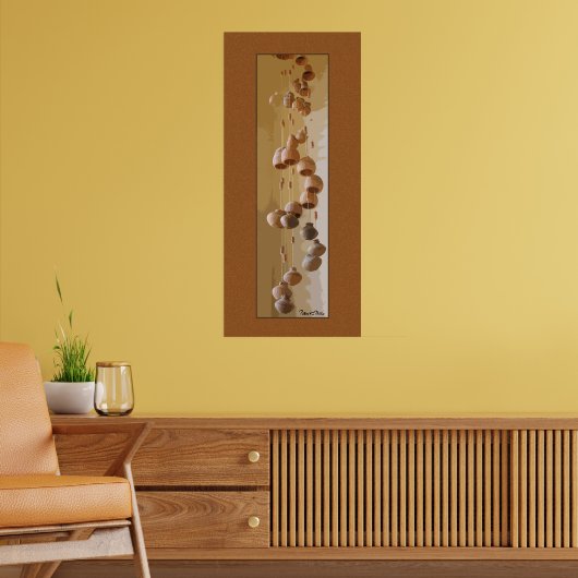 Südwest Terra Cotta Wind Chime Still Life Poster (Wohnzimmer 2)