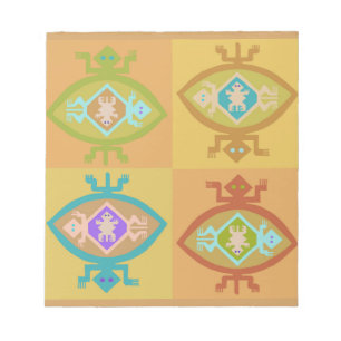 Südwest-Tortuga-Familie Notizblock