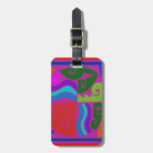 Südwest Tortuga Gepäckanhänger (Vorderseite vertikal)