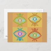 Südwest-Tortuga Postkarte (Vorne/Hinten)