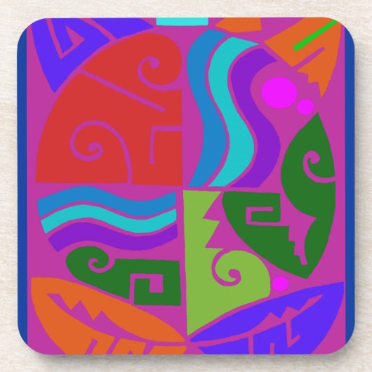 Südwest Tortuga Untersetzer (Vorderseite)