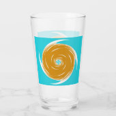 Südwest-Twirl-Muster Glas (Rückseite)